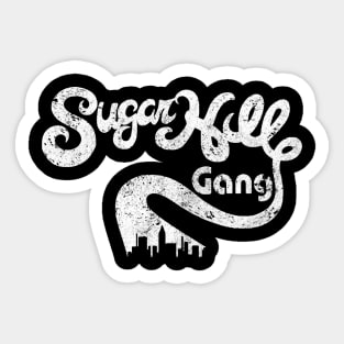 sugarhill gang retro Sticker